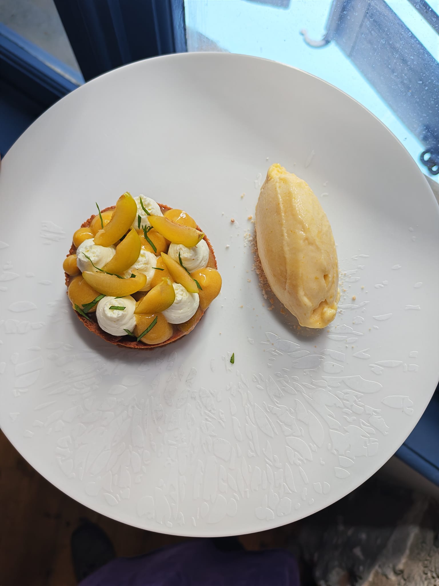 Tarte aux mirabelles